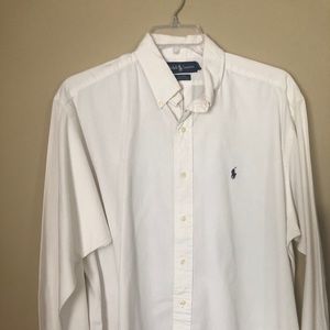 Men’s Cream Polo Ralph Lauren Blake S Large Shirt
